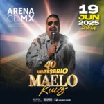 Maelo Ruiz celebrará sus 4 décadas de trayectoria en la Arena Cdmx